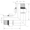 World Wide Fittings Male O-Ring Boss Adjustable to Male O-Ring Boss Adjustable 90 Degree Union Elbow 6807X06X06 - alternate 2